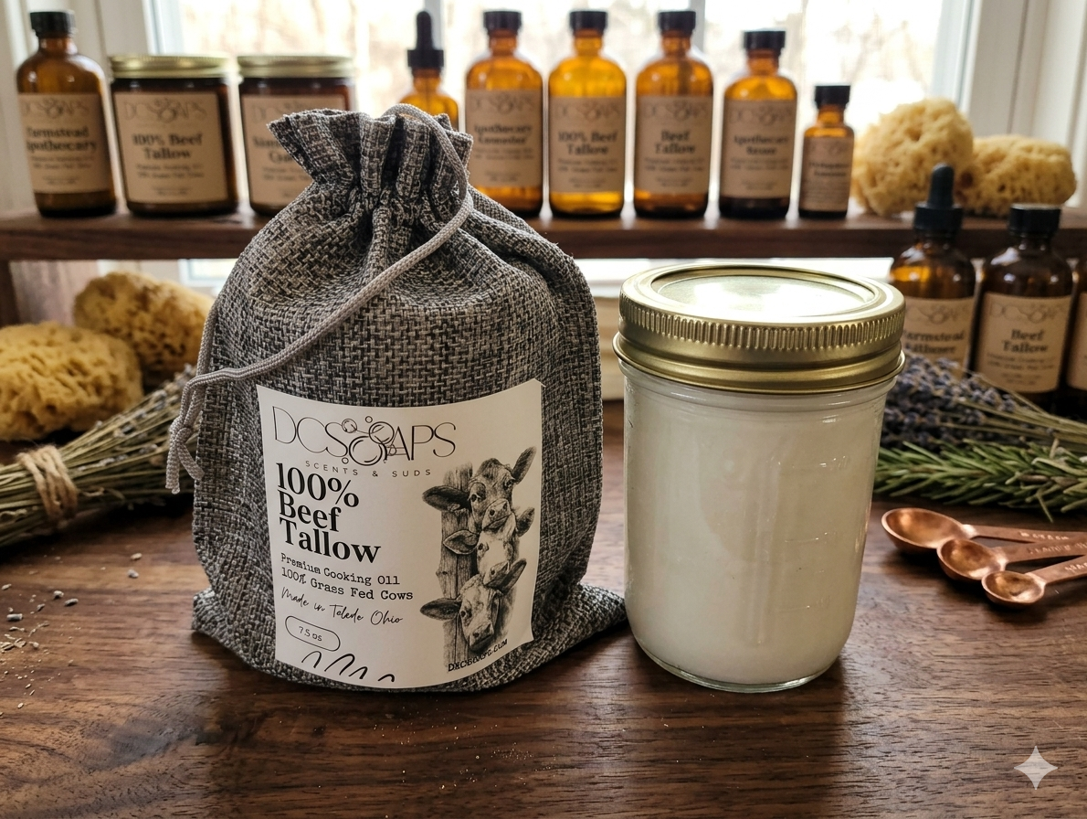 100% Grass Fed Beef Tallow