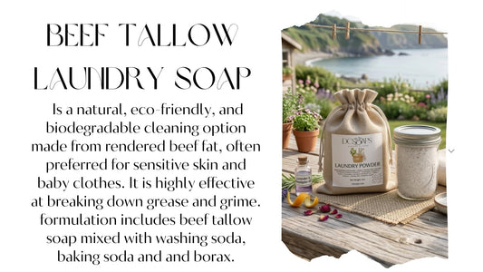Beef Tallow Laundry Powder