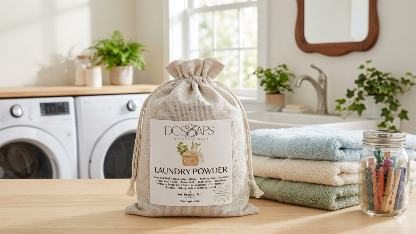 Beef Tallow Laundry Soap