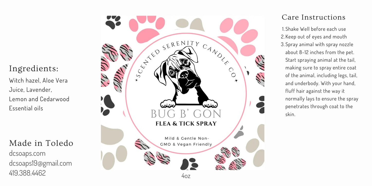 Bug B Gon Flea & Tick Spray