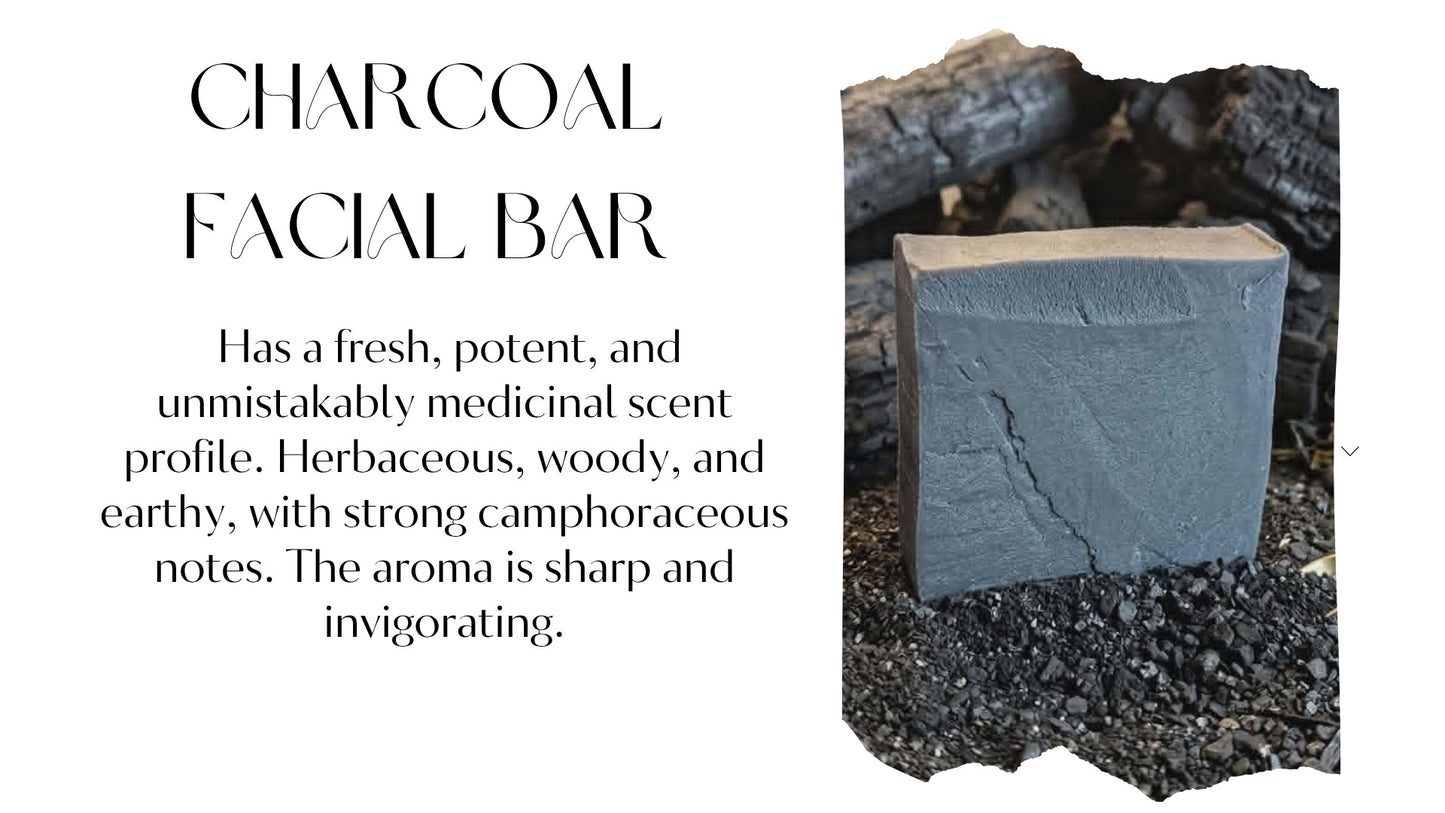 Charcoal Face Bar