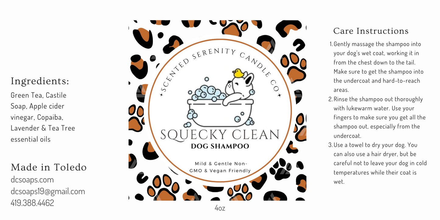 Squecky Clean Pet Shampoo